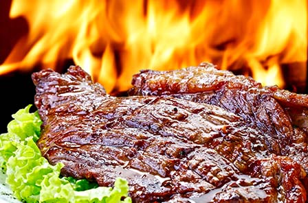 Bourbon Seasoned Beef Flank Steak